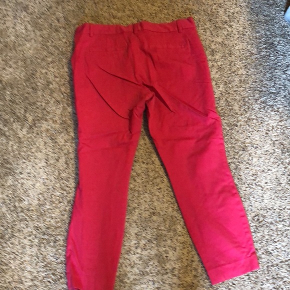 Gap hot pink skinny ankle trouser - Picture 3 of 3
